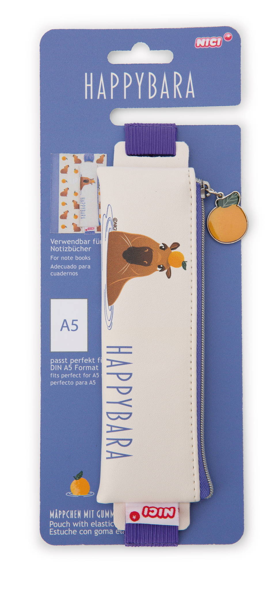 NICI Mäppchen Capybara Happybara