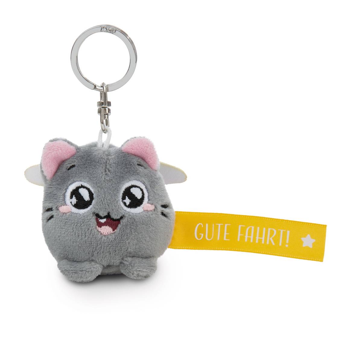 NICI Schlüsselanhänger  Katze "Gute Fahrt!"