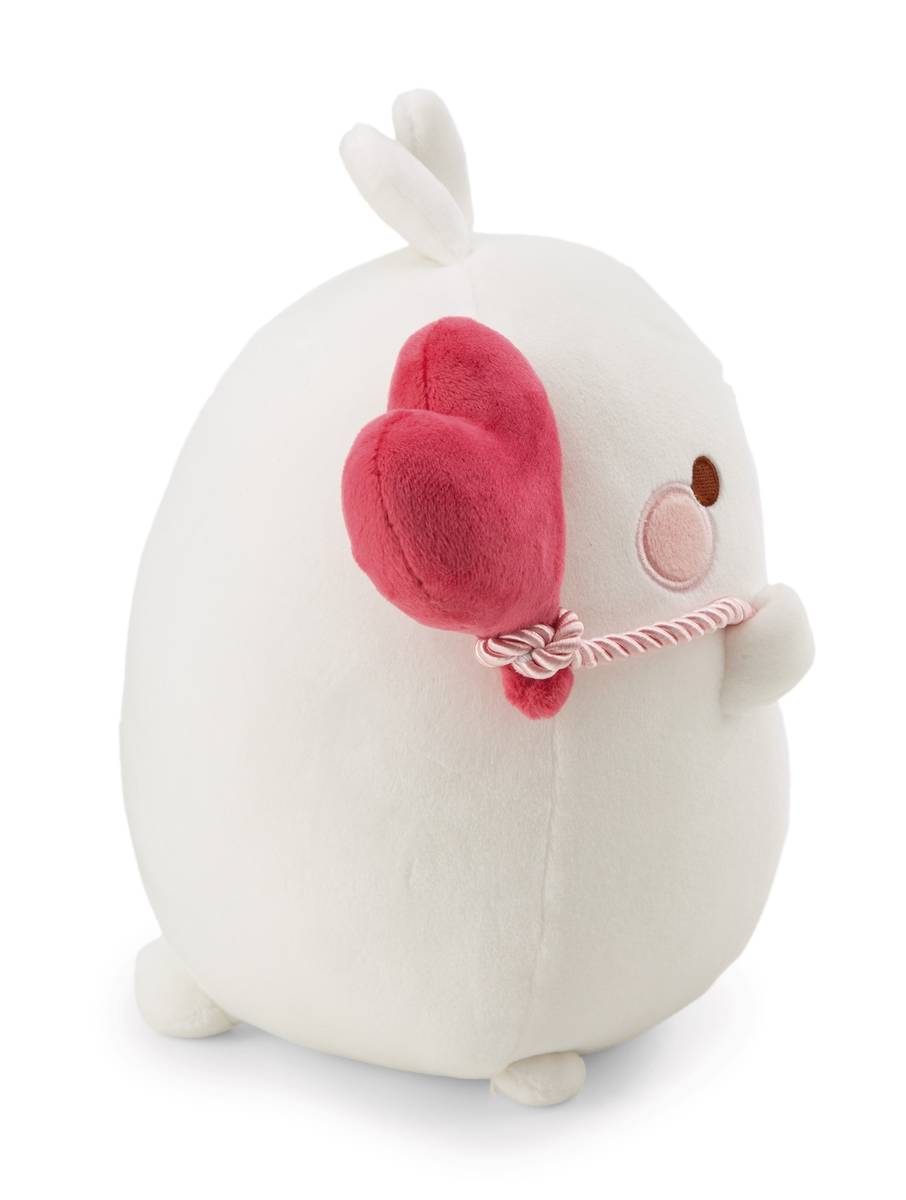 NICI Kuscheltier Molang mit Herzballon