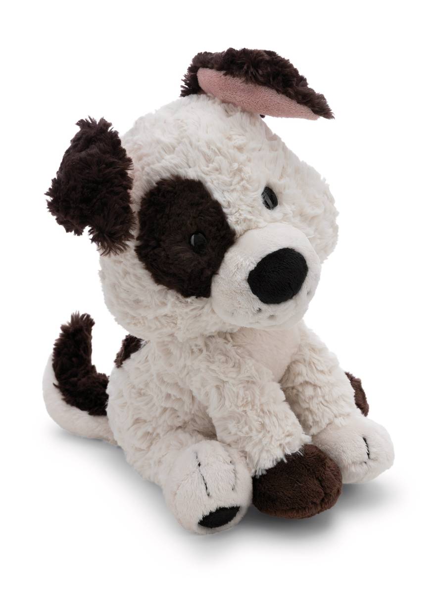 NICI Kuscheltier Hund weiss 35cm sitzend