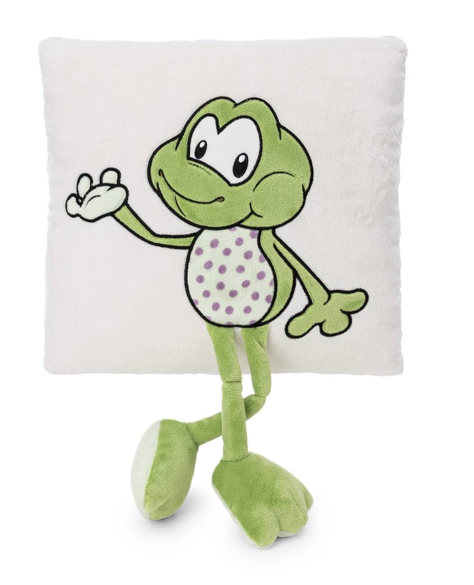 NICI Kissen Frosch Fridolin Frog