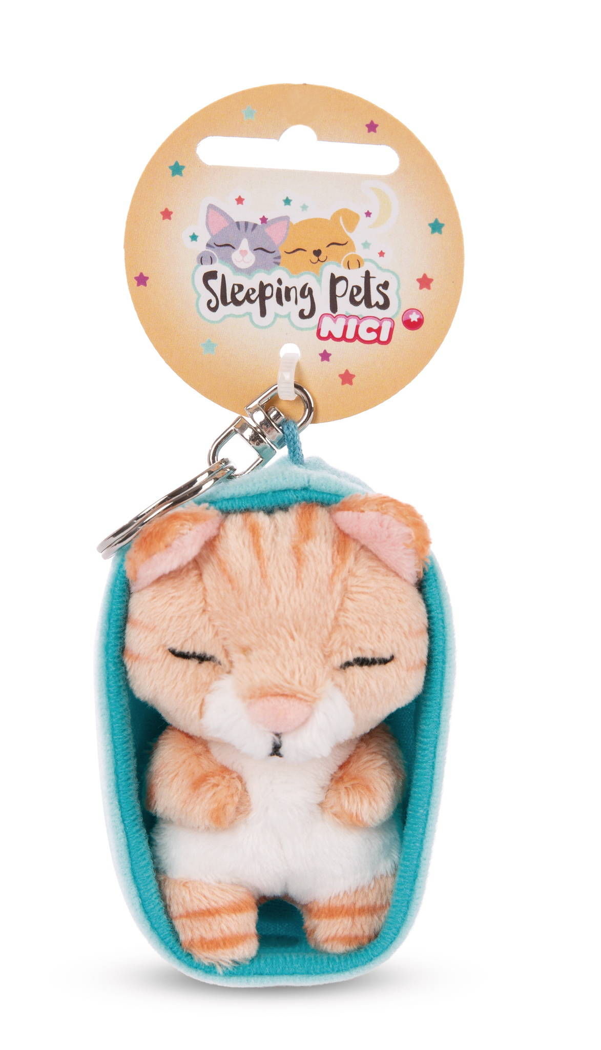 NICI Sleeping Pets Katze braun getigert