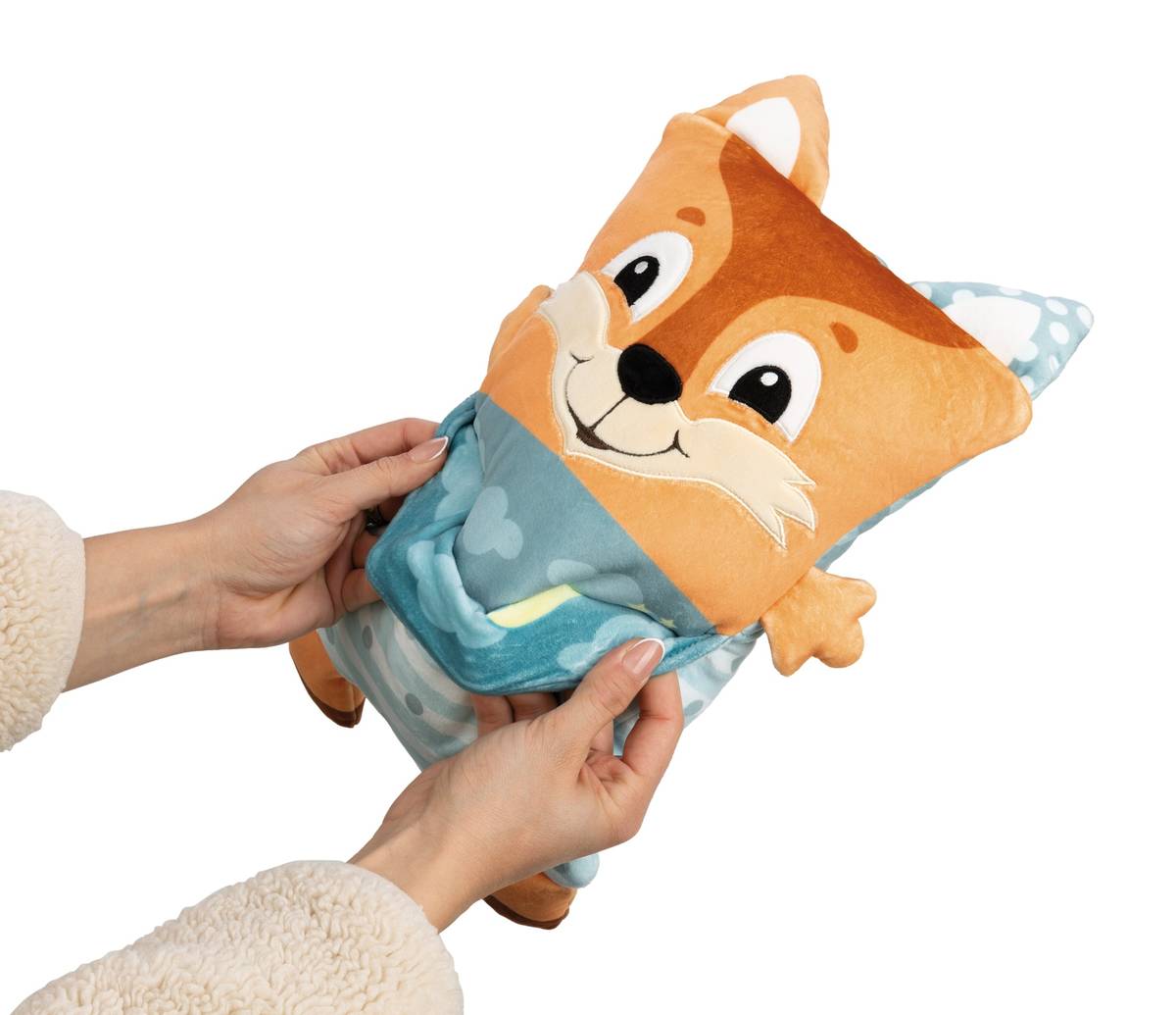 NICI Kuscheltier Fuchs mit Wendefunktion