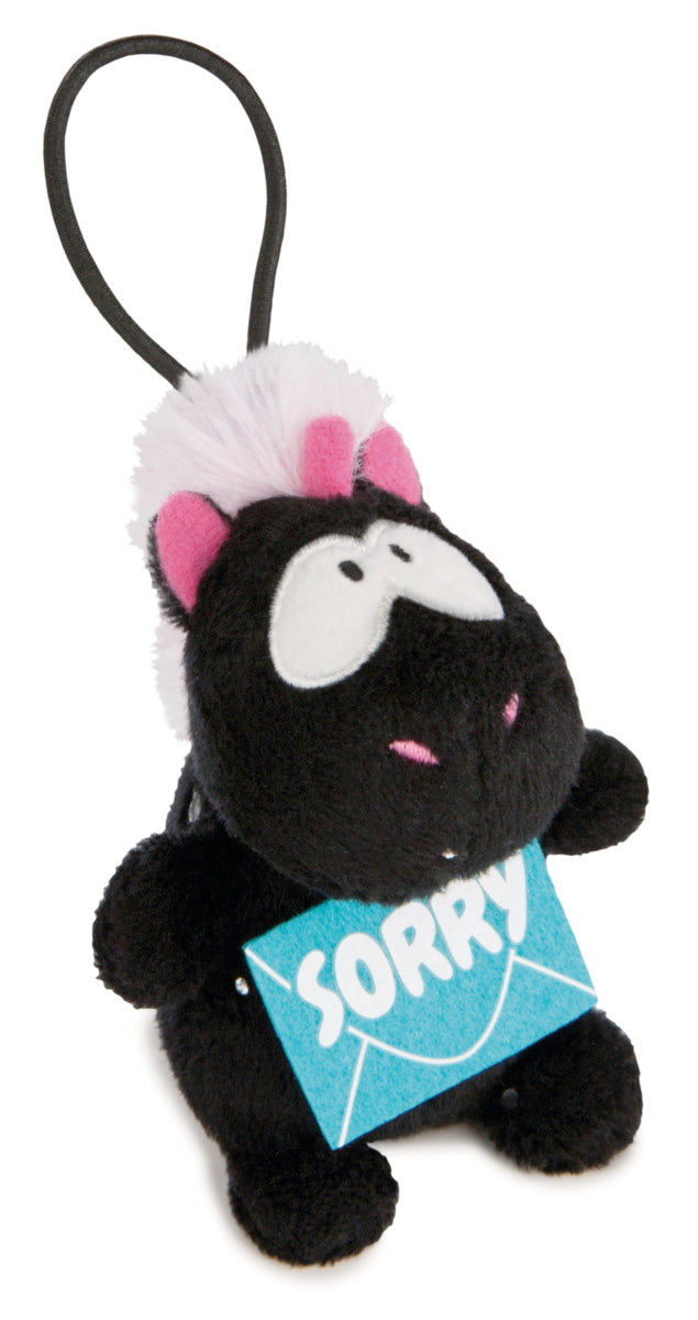 NICI Schlüsselanhänger Einhorn Carbon Flash "SORRY"