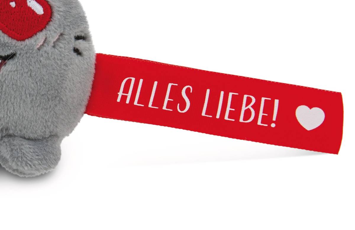 NICI Schlüsselanhänger  Katze "Alles Liebe!"