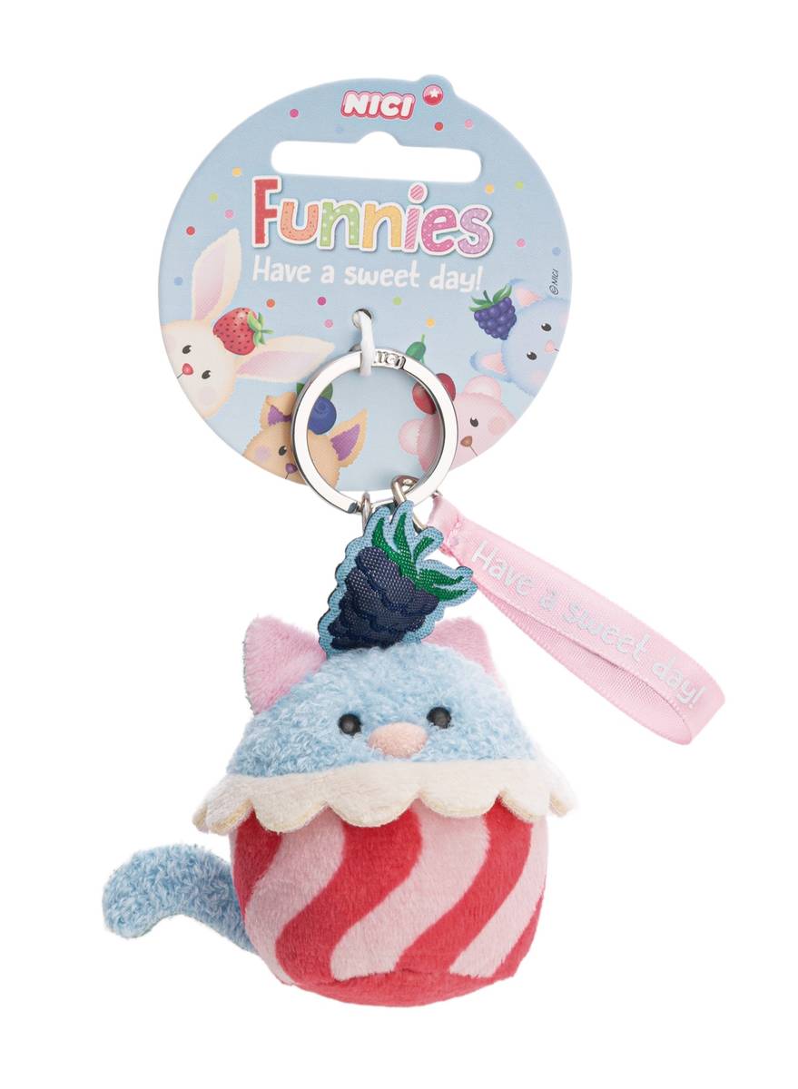 NICI Schlüsselanhänger Katze Cupcake
"Have a sweet day"
