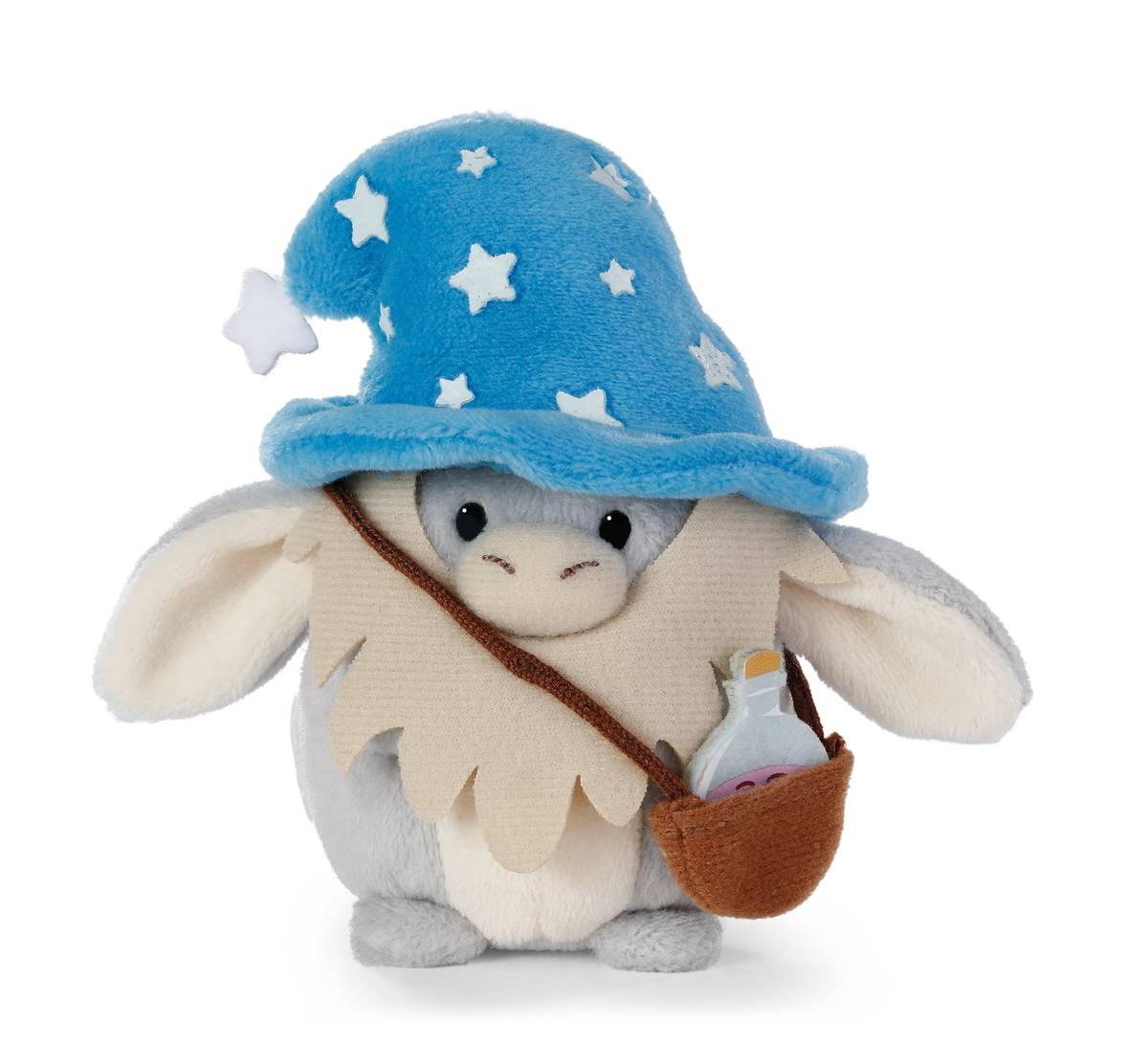 NICI my mochi Kuscheltier Esel Earl mit Zaubertrank und Zaubererkostüm