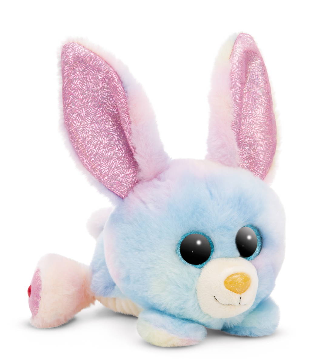 GLUBSCHIS Kuscheltier Hase Rainbow Candy liegend