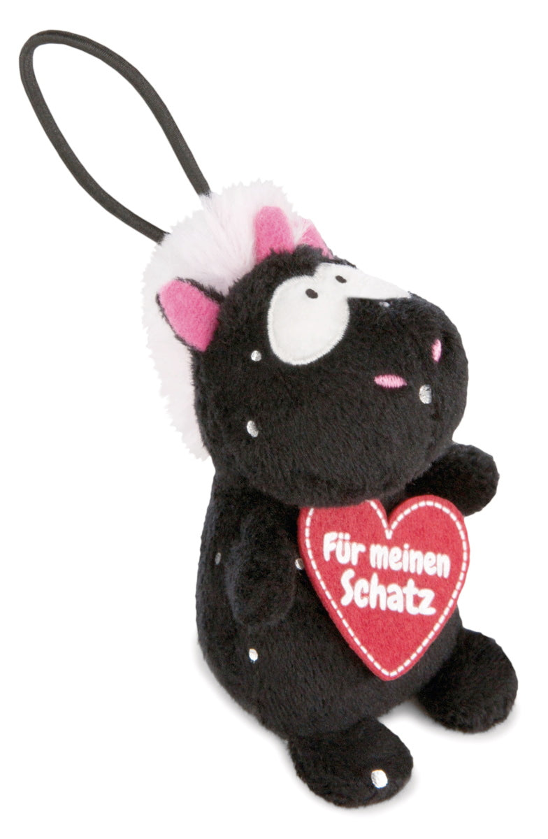 NICI Schlüsselanhänger Einhorn Carbon Flash "Für meinen Schatz"