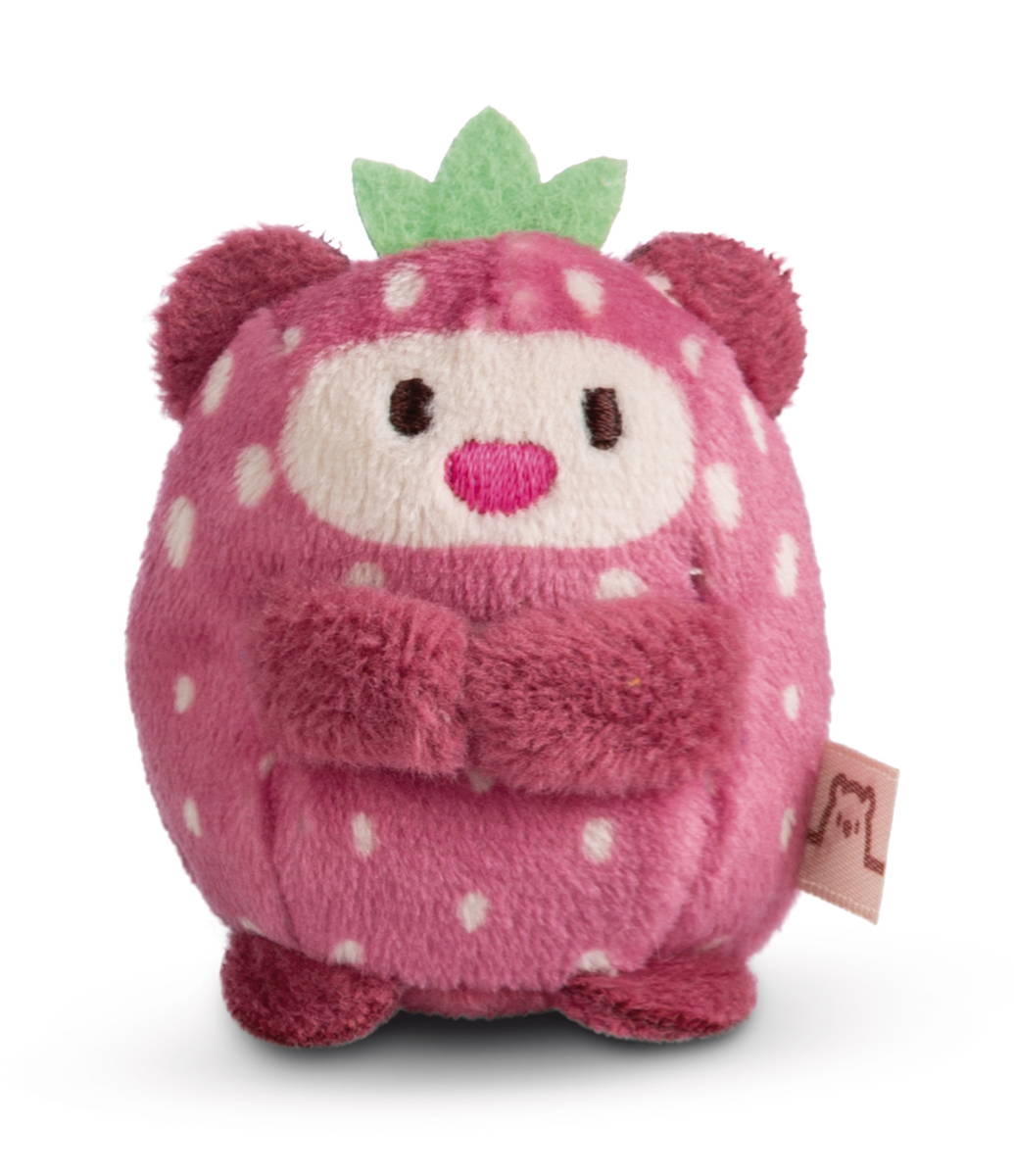 NICI Kuscheltier mymochi Bär Nomo Erdbeere