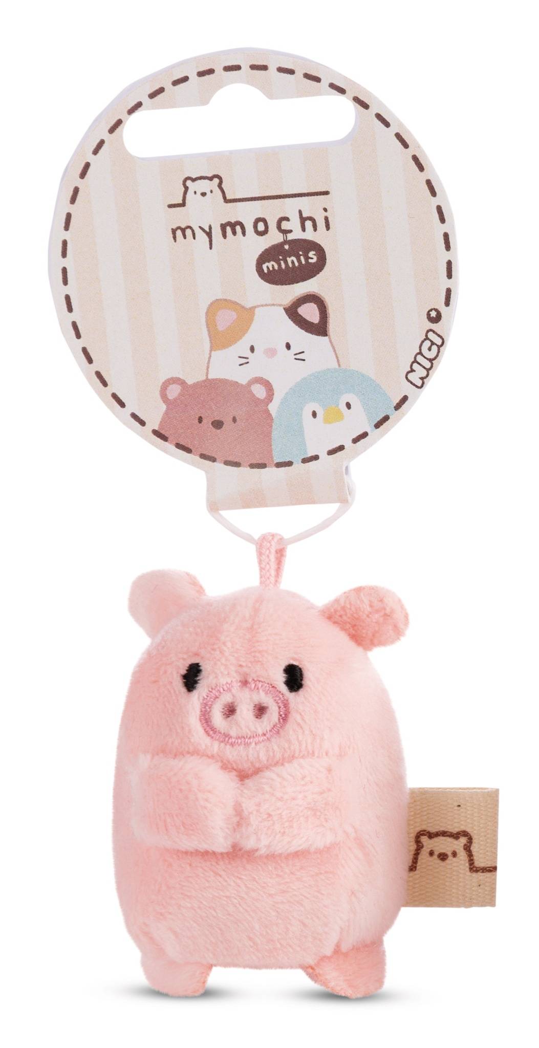 NICI Kuscheltier mymochi Schwein Onk