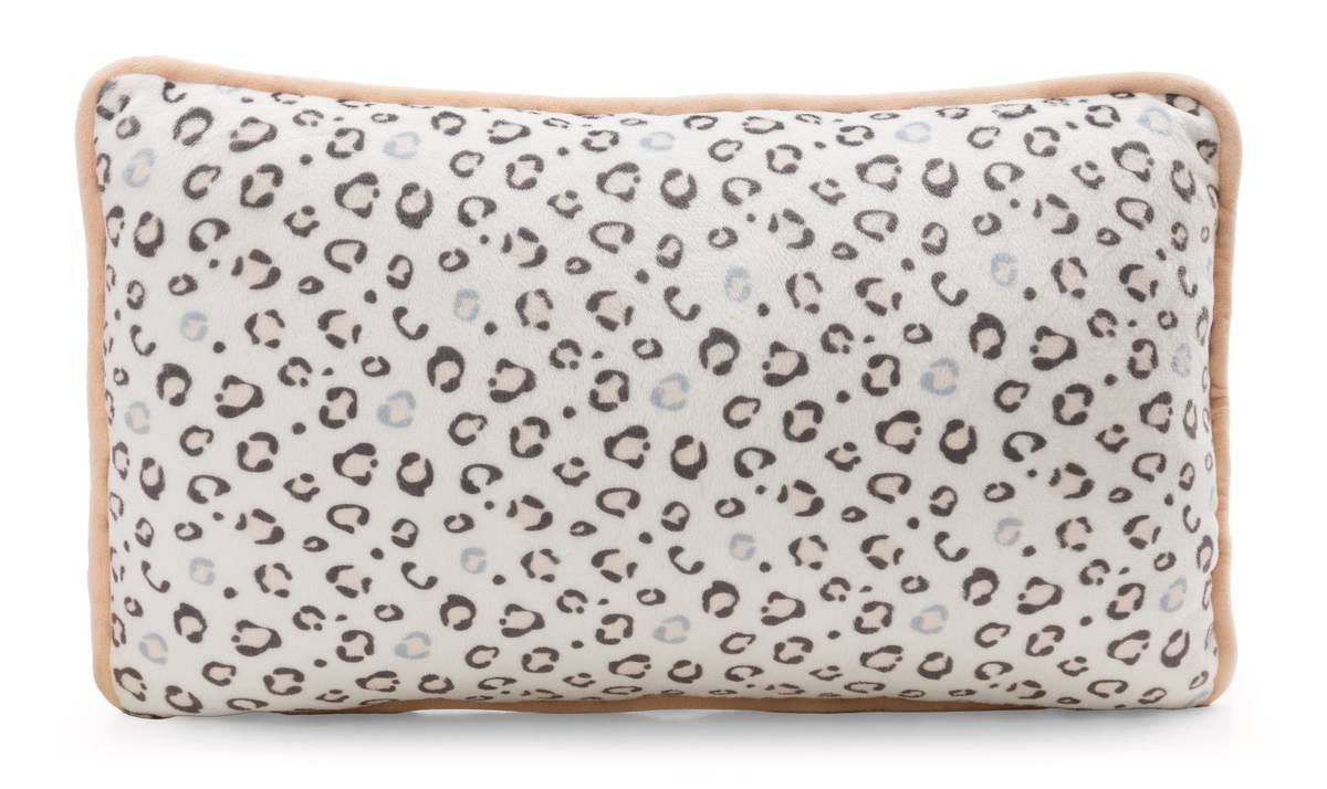 NICI Kissen Schneeleopard Eleni Snowbell