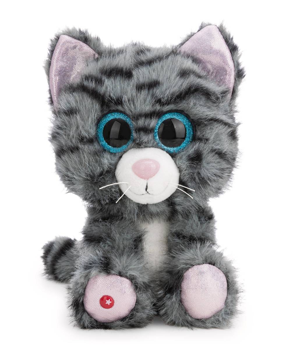 GLUBSCHIS Kuscheltier Katze getigert Nomelia 25cm Schlenker