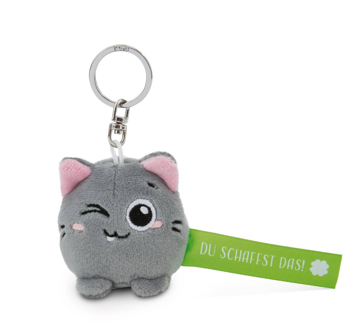 NICI Schlüsselanhänger  Katze "Du schaffst das!"