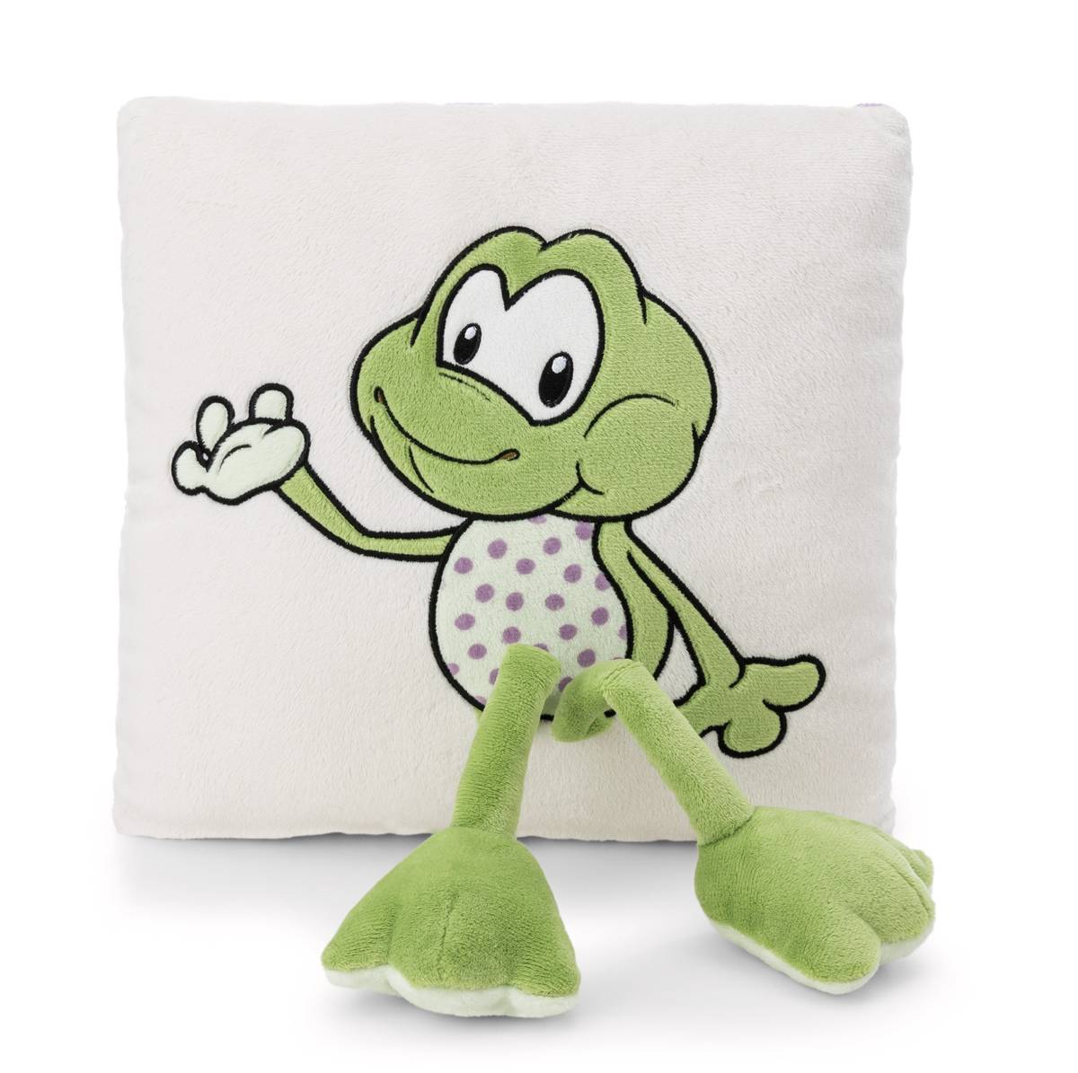 NICI Kissen Frosch Fridolin Frog