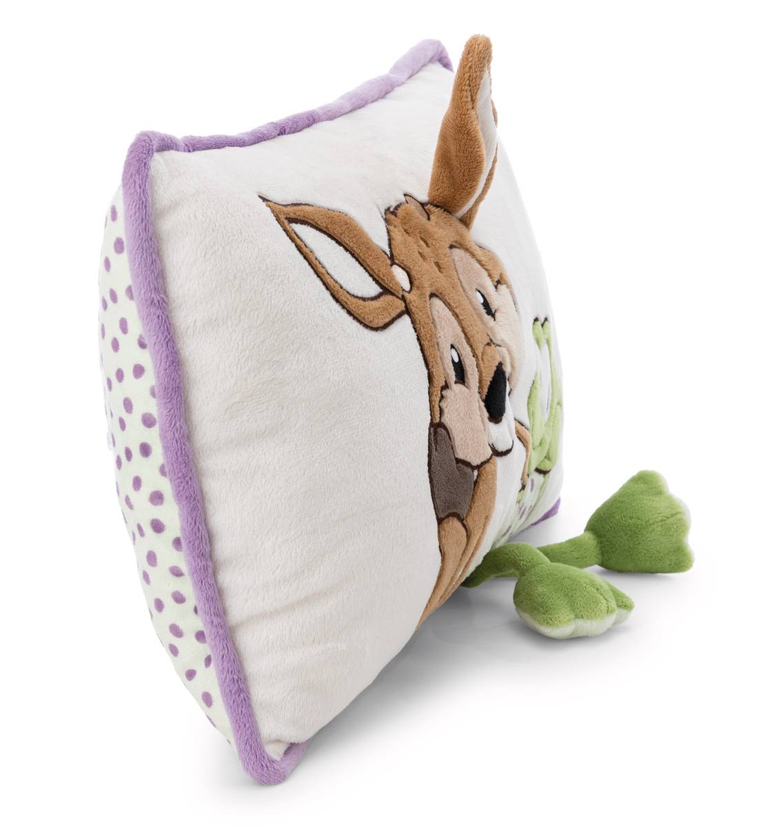 NICI Kissen Rehbock René Reobuck &amp; Frosch Fridolin Frog