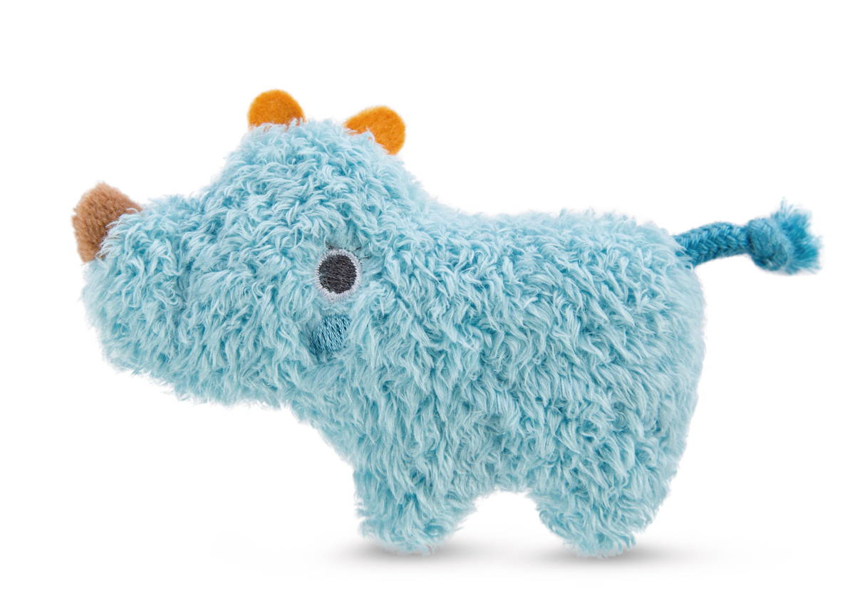 NICI Mulltuch mit Greifling Nashorn Manuffi