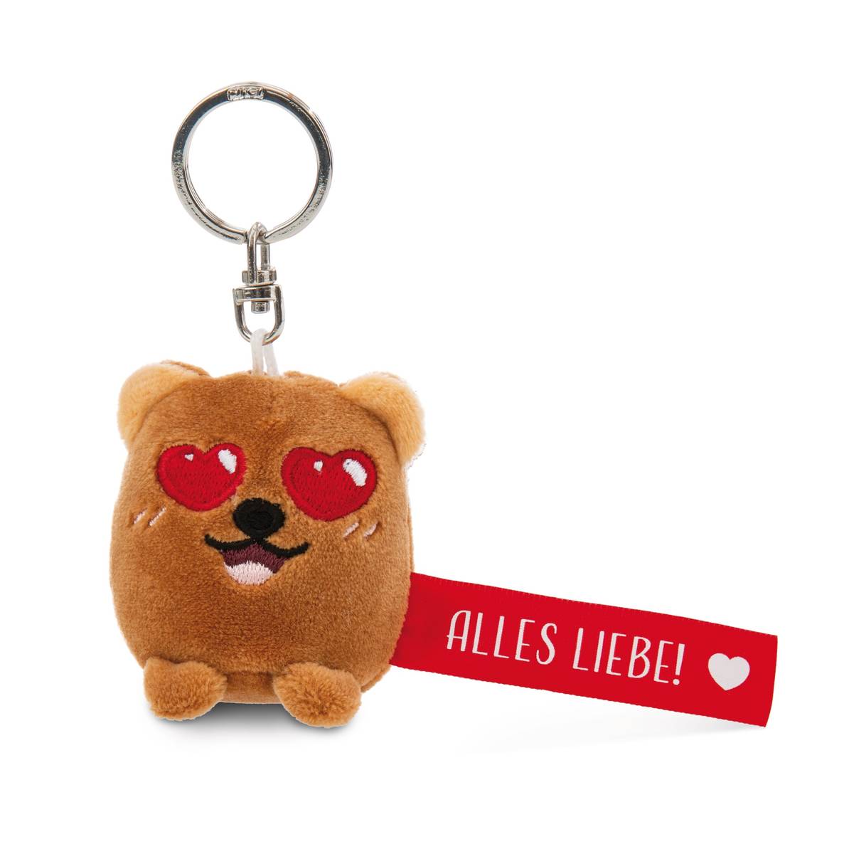NICI Schlüsselanhänger  Bär „Alles Liebe!“