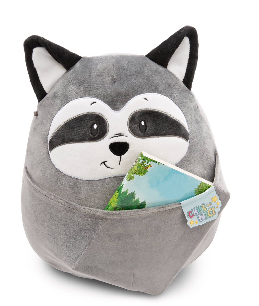 NICI Kissen Waschbär figürlich