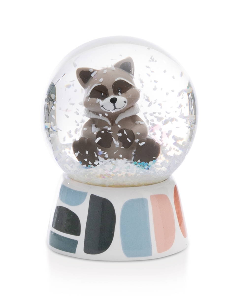 NICI Schüttelkugel Waschbär Lenno