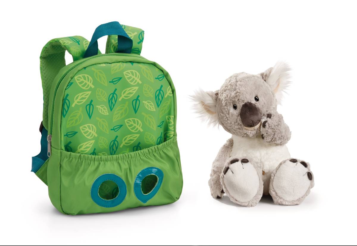 NICI Rucksack grün mit Koala