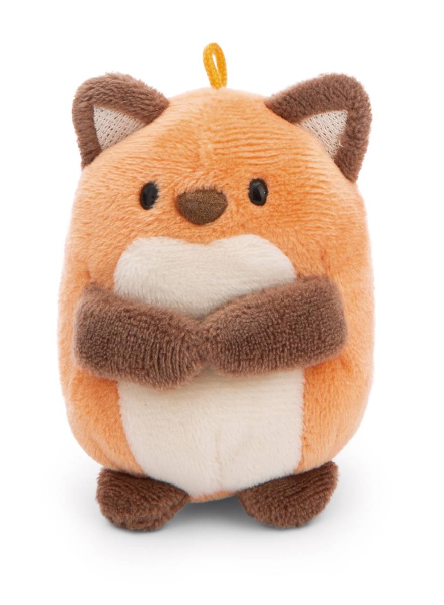 NICI Kuscheltier mymochi Fuchs Geeks mit Video Spiel und Froschkostüm