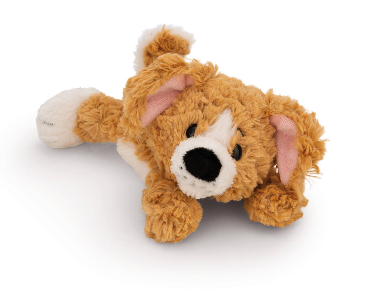 NICI Kuscheltier Hund braun liegend