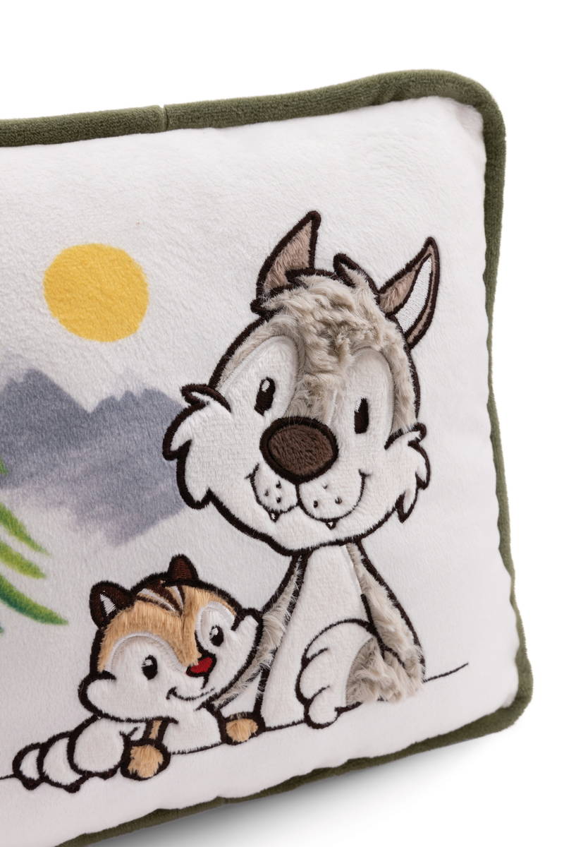 NICI Kissen Wolf Winny