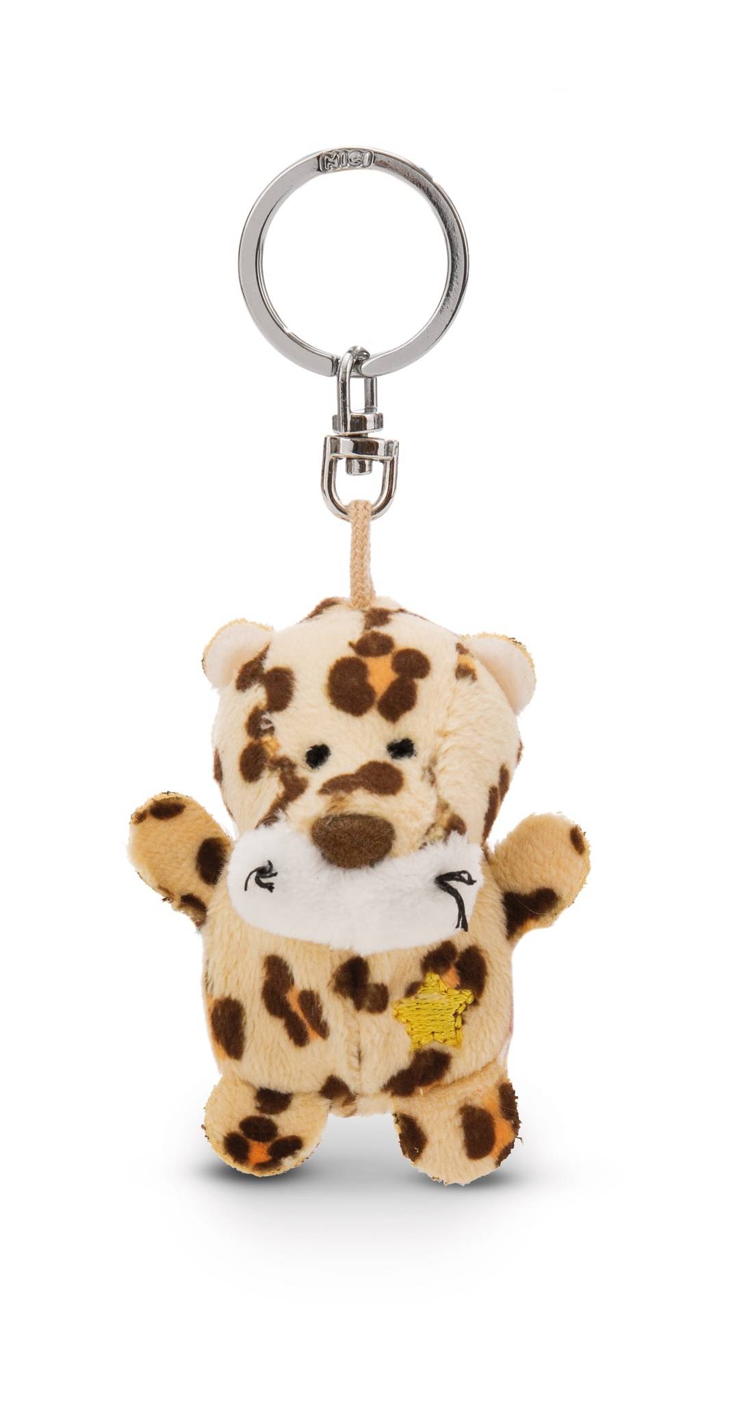 NICI Schlüsselanhänger  Leopard mit Stern