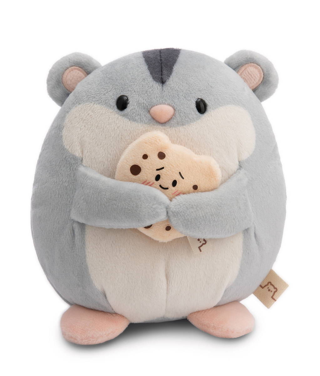 NICI Kuscheltier Hamster Shai mit Keks