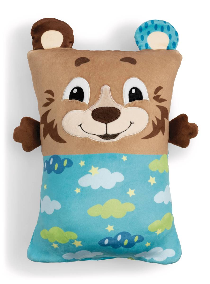 NICI Kuscheltier Bär mit Wendefunktion