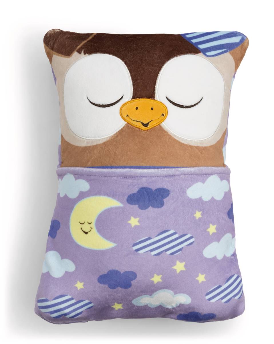 NICI Kuscheltier Eule mit Wendefunktion