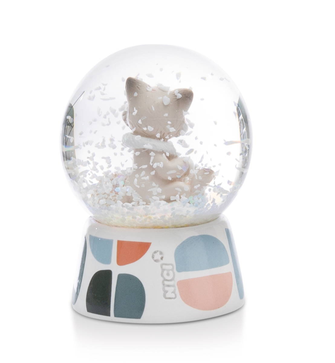 NICI Schüttelkugel Polarfuchs Vanja