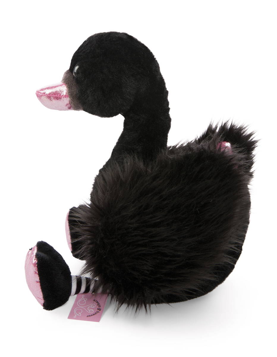 NICI Kuscheltier Love Schwarzer Schwan