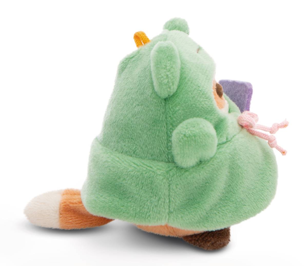 NICI Kuscheltier mymochi Fuchs Geeks mit Video Spiel und Froschkostüm