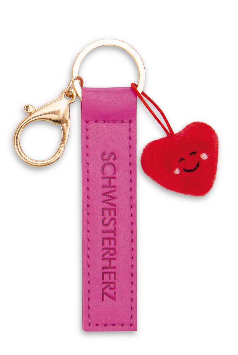 NICI Schlüsselanhänger  "Schwesterherz" Herz