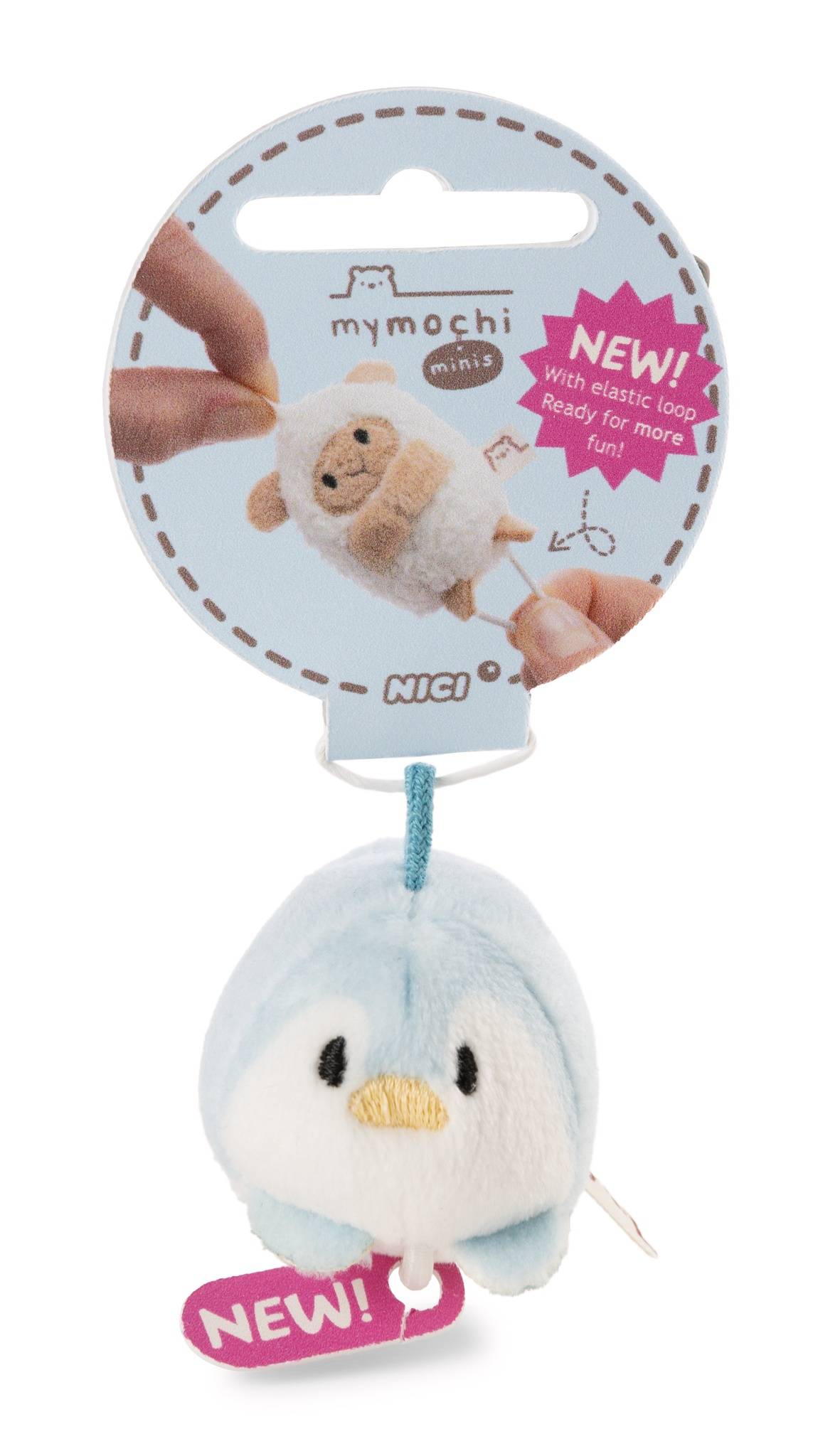 NICI my mochi Kuscheltier Pinguin Waddle liegend