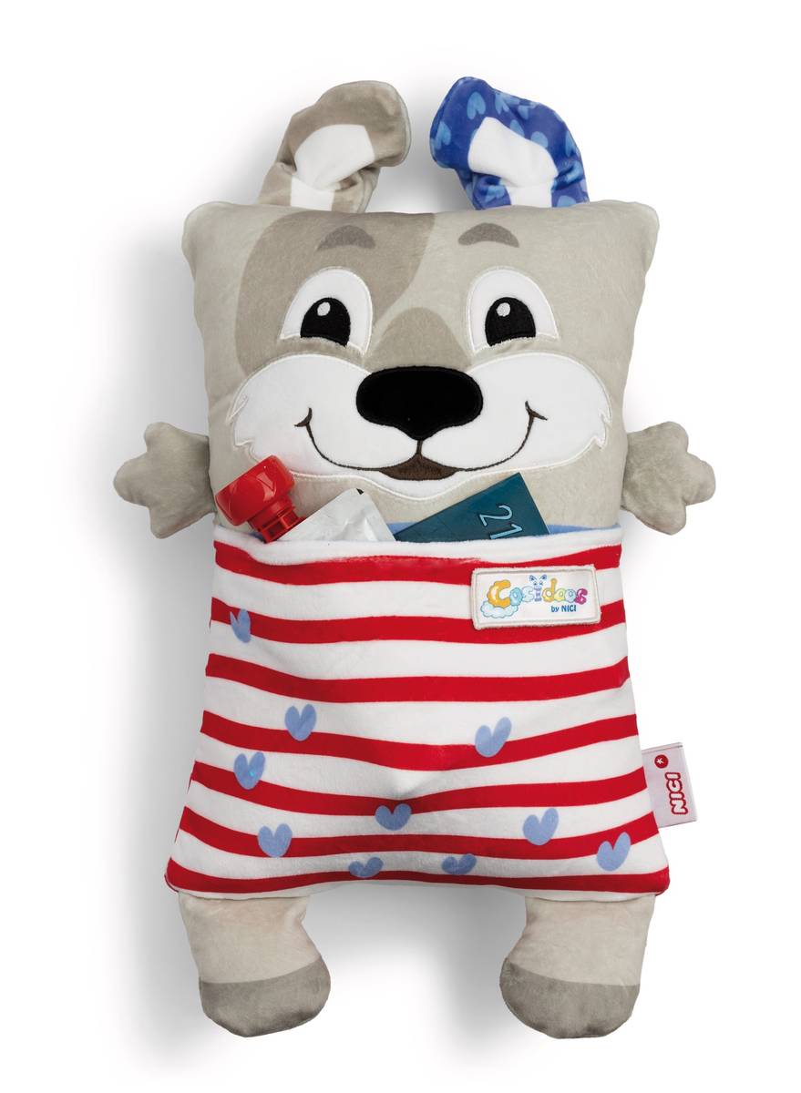 NICI Kuscheltier Hund mit Wendefunktion