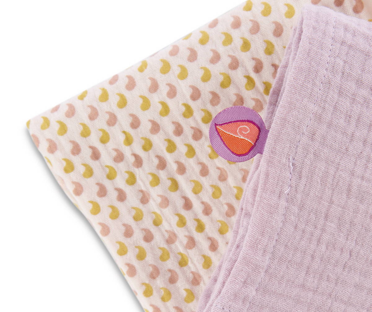 NICI Mulltuch mit Greifling Giraffe Sasuma