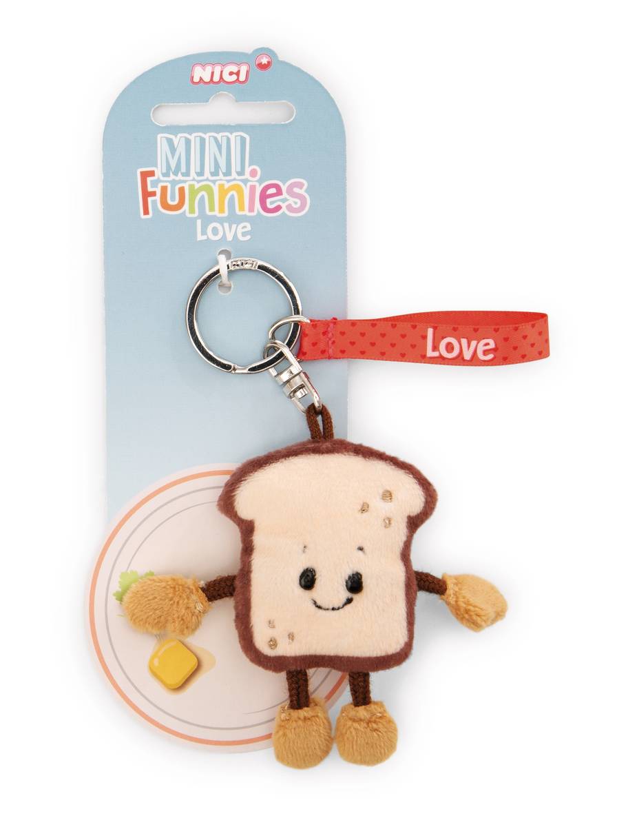 NICI Schlüsselanhänger Toast "Love"