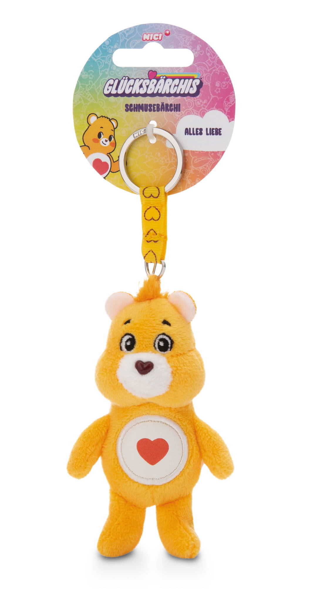 NICI Schlüsselanhänger Glücksbärchis Schmusebärchi