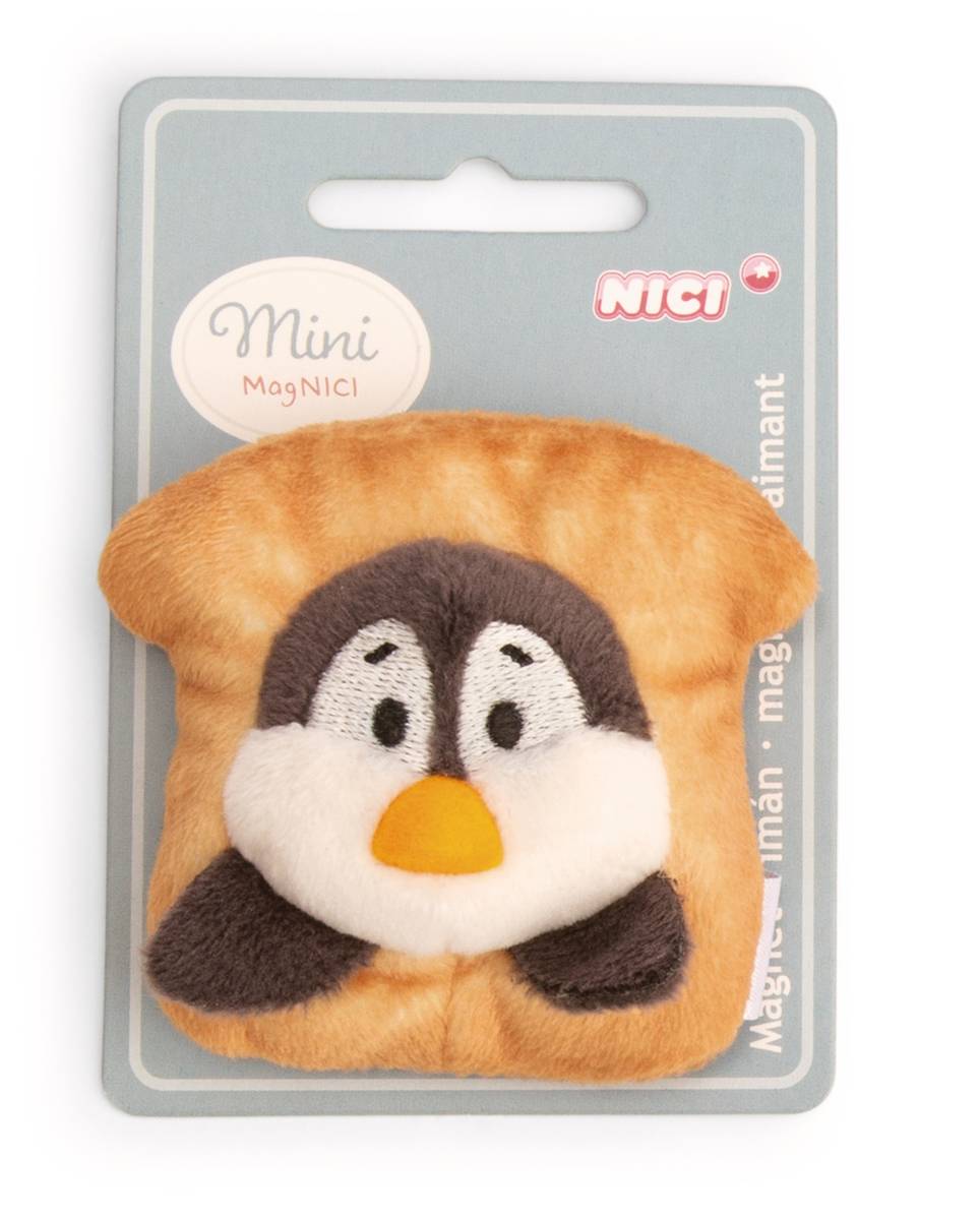 NICI Mini Magnicis Pinguin mit Toast