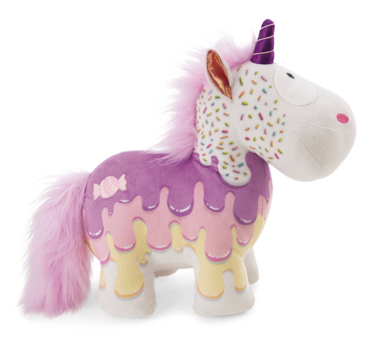 NICI Kuscheltier Einhorn Sweety Rainbow