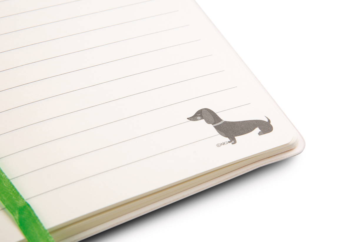 NICI Notizbuch Dackel &quot;I belong to you!&quot;
