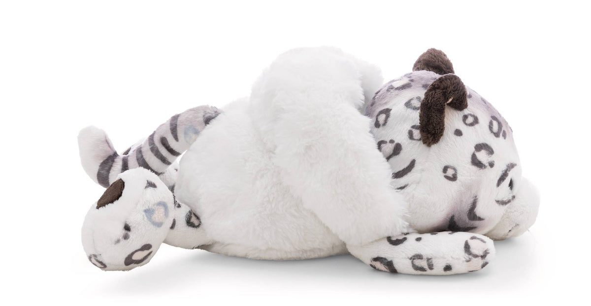 NICI Kuscheltier Schneeleopard Eleni Snowbell liegend