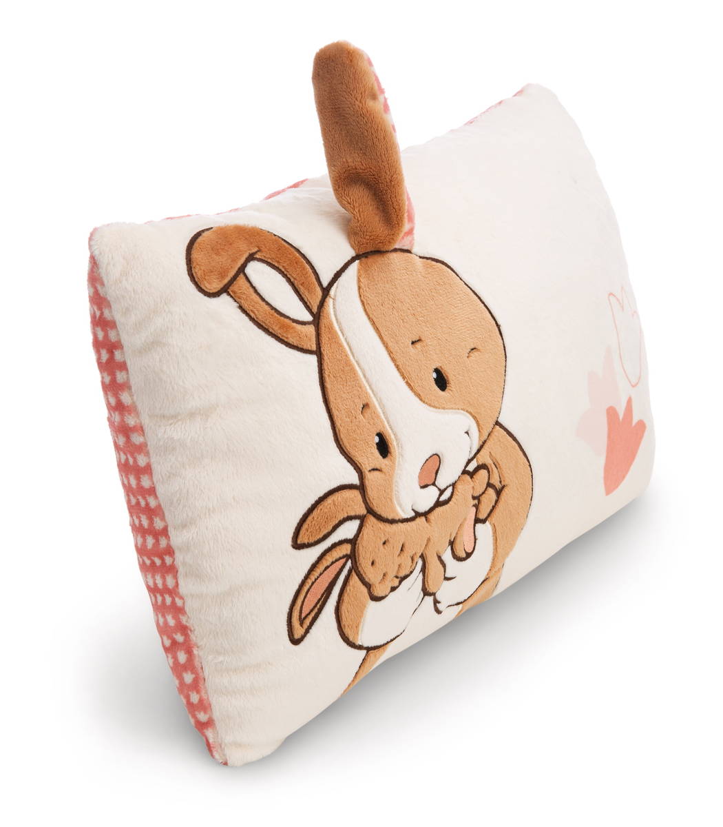 NICI Kissen Hase Hopsala &amp; Kind