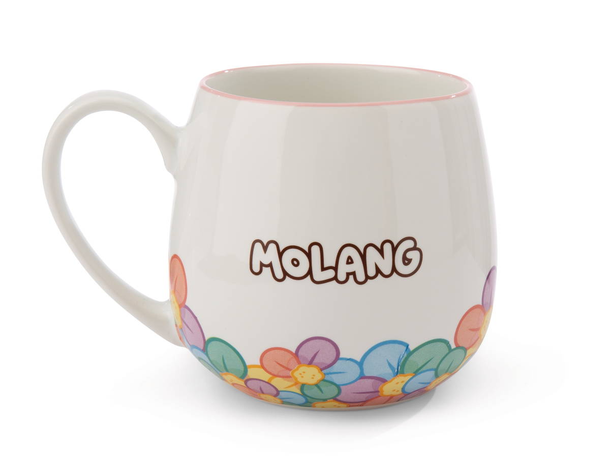NICI Tasse Molang mit Regenbogenblume