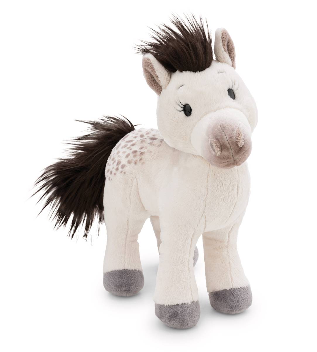 NICI Kuscheltier Pferd weiss Mony K. Pony stehend
