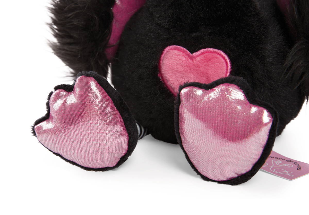 NICI Kuscheltier Love Schwarzer Schwan