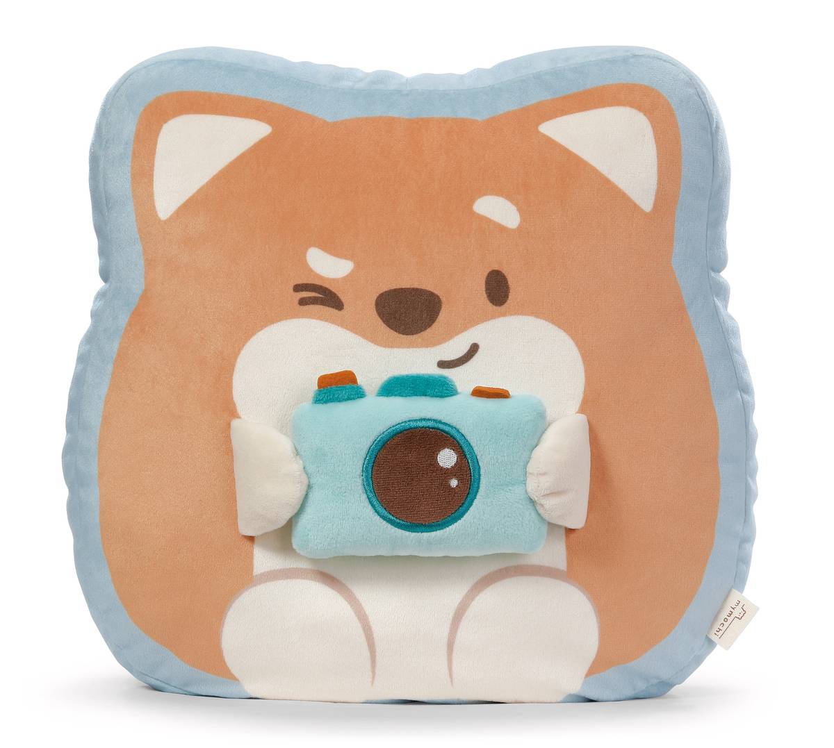 NICI Kissen Hund Hiro mit Kamera